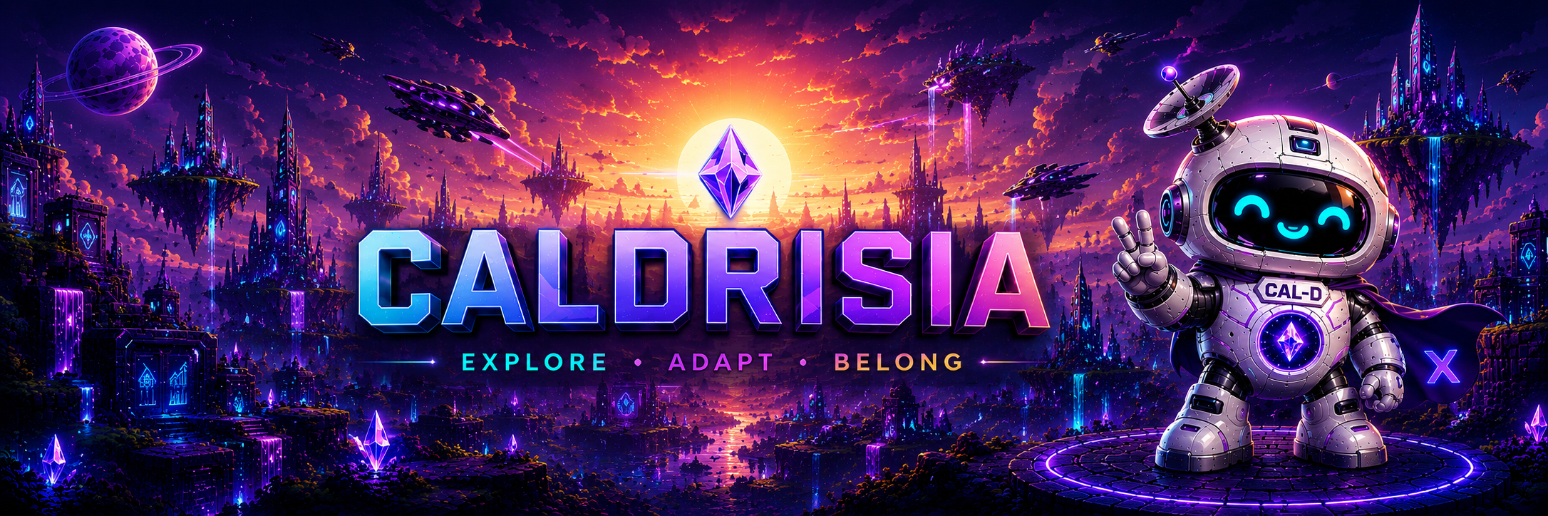 CALDRISIA — Explore, Adapt, Belong. CAL-D in the city of Caldrisia